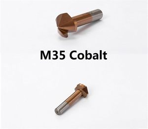 <strong>M35</strong> TiALN Chamfer Countersink Drill Bits 4.3-40mm 3 Flutes 90 Degree - Product Image 2