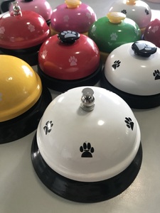 Venta al <span class=keywords><strong>por</strong></span> mayor de mascota perro gato formación la campana de la cena pequeño perro pata Bell - Product Image 2