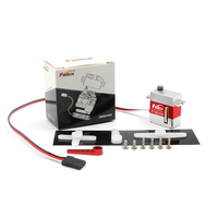 Feetech 11KG Hochdrehmoment 0,059Sek Kernloser CNC-Gehäuse Superstarker Stahl 10mm Flügelservo für RC-Segelflugzeuge Elektronisches Spielzeug Roboter