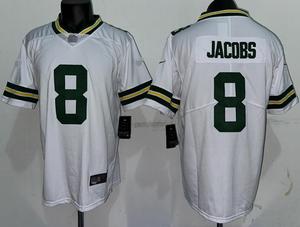 2526 Jersey Sepak Bola Amerika Green Bay Packers # 0 Emas # 11 Reed # 8 Kemeja Pria Lengan Pendek Jahitan Jacobs Grosir Cina - Product Image 6