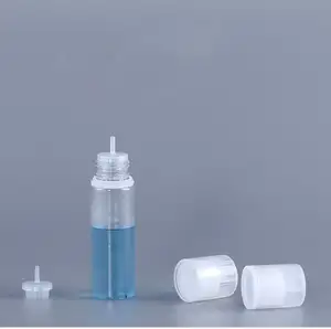 Garrafa de óleo líquido vazio para pets, garrafa líquida de 30ml, 50ml e 60ml para óleo essencial, com tampa de segurança, à prova de crianças