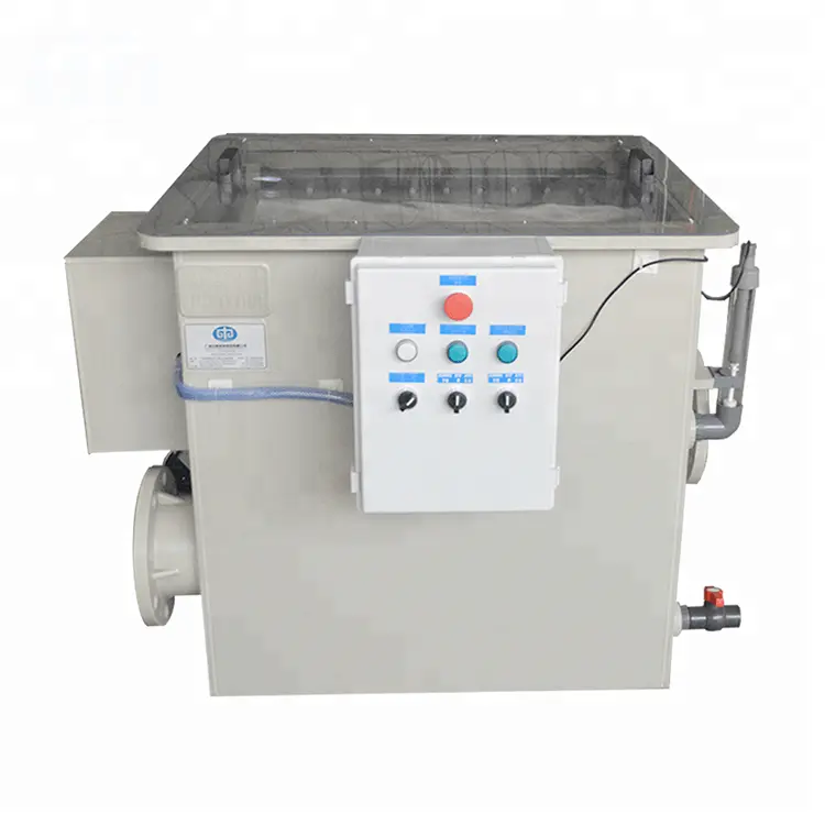Rotary drum filter for water treatment ras