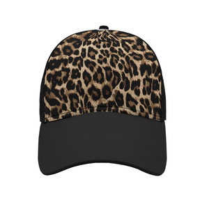<b>Leopard</b> <b>Print</b> Trucker Cap Unisex Adjustable Mesh Baseball <b>Hat</b> Fashion Spring Summer Casual Style 6-Panel Design - Product Image 1