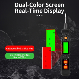 Mini voltmètre numérique sans contact, testeur de tension, écran LCD, 1000V, IP65, pour usage électricien - Product Image 3