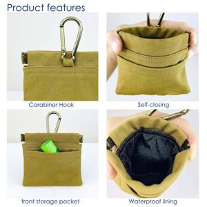 Free sample Shell Shape Multi-fonction Outdoor Activities Silicone Pacifier Storage Bag Kids&silicone <b>Dog</b> Treat <b>Pouch</b> Bag <b>Dog</b> - Product Image 5