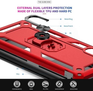 Coques de protection LeYi pour <span class=keywords><strong>Samsung</strong></span> Galaxy S25 <span class=keywords><strong>FE</strong></span> A07 Z FOLD 7 S25 Edge 2026 avec <span class=keywords><strong>support</strong></span> de <span class=keywords><strong>voiture</strong></span> et béquille intégrée - Product Image 5