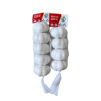 Ail frais blanc normal de marque chinoise Fenduni, fournisseur en gros du Shandong, taille 5,5 cm, emballage personnalisé, en vente sur Alibaba