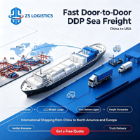 ZS LOGISTICS USA Europe DDP Fret maritime Dropshipping Service d'entrepôt LCL Livraison porte-à-porte Express Prix bas Assurance