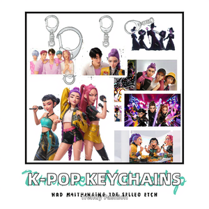 <span class=keywords><strong>K</strong></span>-Yakelike-Llavero Impermeable Acrílico Creativo de Dibujos Animados de Anime Demon Hunter, Regalo de Negocios Personalizado, Venta Al por Mayor - Product Image 2