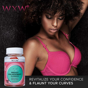 Gommes d'agrandissement du sein personnalisées directes de l'usine suppléments beauté raffermissement de la peau bonbons pour les seins - Product Image 4