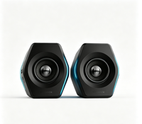 Altavoces para Juegos EDIFIER HECATE G2000, 2.0 Canales, 32W, RGB, 5.1, USB, AUX, Altavoces de Escritorio para PC de Rango Completo de 2.75 Pulgadas