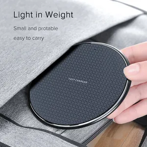 Wholesale Wireless qi Charging Pad Mobile Phone charger for iPhone, 10W OEM Qi Charger Pad for Samsung Galaxy