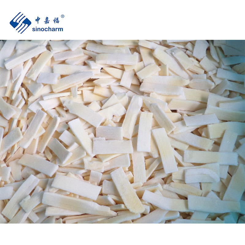 Sinocharm Frozen Vegetable Spring Season Frozen Bamboo Shoot Slices Factory IQF Sliced Bamboo Shoots