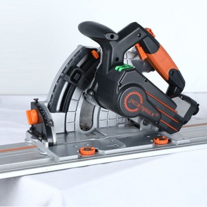 <span class=keywords><strong>Scie</strong></span> à rail industrielle SJ-60, <span class=keywords><strong>scie</strong></span> <span class=keywords><strong>circulaire</strong></span> portative à 45 degrés, 2000W, 60mm, sans poussière, pour la dé<span class=keywords><strong>coupe</strong></span> de panneaux de bois - Product Image 2