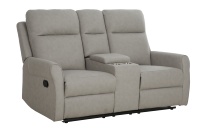 Ensemble de fauteuils inclinables manuels en tissu de la SX-81432-1-2-3 technologie pour le salon Design moderne 3 + 2 + 1 avec meubles à ossature en bois