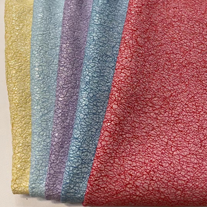 PU tissu éclatement fissure haute propriété physique résistance aux hautes températures anti-oxydation sacs à main sacs chaussures femmes sac tissu - Product Image 1