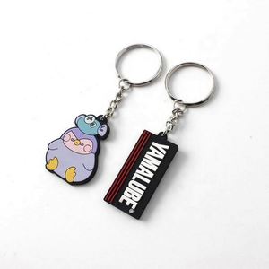 Llavero de PVC suave de alta calidad con logo personalizado, diseño de zapatilla, venta caliente, directo de fábrica, crea tu propio mosquetón promocional - Product Image 6