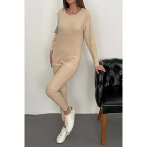 Traje de Esquí Térmico de Visón XL para Niñas, Pantalones Cálidos de Invierno con Capucha y Cierre de Cremallera para Esquiar al Aire Libre - Product Image 3