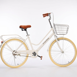 Vélo <span class=keywords><strong>de</strong></span> <span class=keywords><strong>ville</strong></span> classique pour <span class=keywords><strong>femme</strong></span> 2026 à vendre / Vélo vintage 26 pouces personnalisé OEM / Bicicleta Mujer pour adulte en stock - Product Image 5
