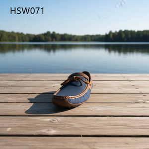 HY, Chaussures de ville décontractées faites à la main avec coutures expertes, anti-odeur, pour sorties décontractées, modèle HSW071 - Product Image 2