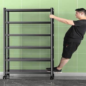 Étagère de rangement métallique moderne pour entrepôt, étagère à usage moyen (quatre niveaux), armoire en acier pour usage domestique - Product Image 2