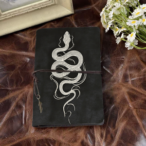 Cuaderno hecho a mano A6 con hermosa cubierta Dulce regalo de graduación para vecinos Adecuado para notas profesionales y hitos de la vida - Product Image 2