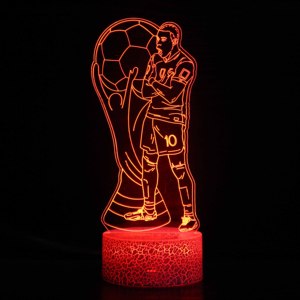 Low MOQ personalizzabile 3D lampada acrilica dimmerabile luce notturna a LED vendite calde Creative Idea regalo prezzo all'ingrosso - Product Image 6