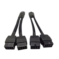 Câble adaptateur d'alimentation GPU PCI-E 4x8 broches à connecteur PCIE 5.0 12VHPWR 16 broches (12+4 broches) 13.sendMessage
