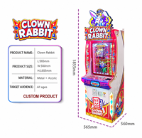 Machine de jeu d'arcade à monnayeur avec distributeur de tickets intégré, jeu de rédemption, équipement de divertissement intérieur