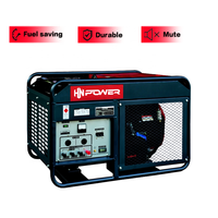 Petit générateur électrique 3.1 ~ 16.2Kva Type silencieux pour magasin de marché de nuit agricole alimentation de secours domestique vitesse 50/60Hz