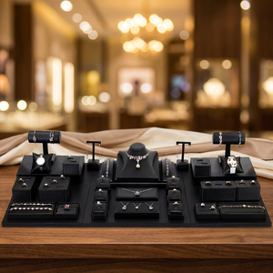 Fashion Modern Jewel Store Stand Tray Bracelet <b>Earring</b> Bangle Ring Holder Necklace Pendant Stand Hold Set Jewelry Display - Product Image 3