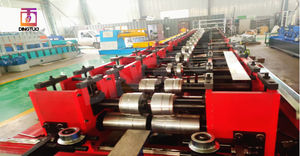 Machine de formage de tôles de <span class=keywords><strong>toiture</strong></span>, ligne de production de goulotte perforée, matériau PPGI/galvanisé, roulement de moteur haute performance - Product Image 5