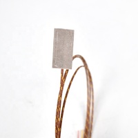Thermocouple de montage adhésif de surface de capteur de température de type plat de type K Laiyuan