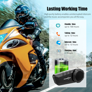 FreedConn KY PRO 2-6 Riders 1200M IP65 Jog <span class=keywords><strong>Dial</strong></span> Batería grande Altavoz Bluetooth Auriculares Grupo Intercomunicador para casco <span class=keywords><strong>de</strong></span> motocicleta - Product Image 4