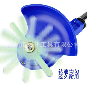 หัวตัดหญ้าแบบหมุน Lip Tools Reel Mower Head สีเขียว 7 ใบมีด สำหรับเครื่องตัดหญ้าแบบเข็นด้วยมือ อะไหล่ทดแทน - Product Image 2