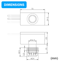 Interrupteur photoélectrique électronique CNRIYA avec contrôle de charge 6A/10A, tension 105-305V, indice de protection IP66/IP65/IP54, temporisation 5S/10S pour le contrôle de l'éclairage LED