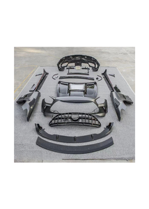 Kit de carrosserie pour <span class=keywords><strong>Mercedes</strong></span> Benz AMG GT 2015 — 2020, pare-chocs avant et arrière avec calandre et capot, mise à niveau au modèle <span class=keywords><strong>GTS</strong></span>, offre spéciale, - Product Image 5