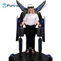 De dispositivo VR de realidad Virtual vuelo tiroteo juegos de simulador