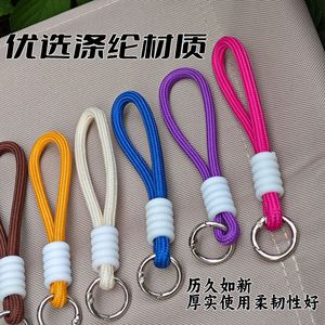 Dragonne de téléphone tressée couleur bonbon en maille polyester pour sac et gourde Hiver 2024 Origine Yiwu - Product Image 4
