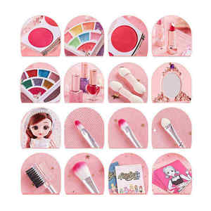 XTH Nouveau Kit <span class=keywords><strong>de</strong></span> Maquillage pour Enfants en Plastique, Jouet <span class=keywords><strong>de</strong></span> Beauté pour Filles, Cosmétiques pour se Déguiser, Âges 4-12 - Product Image 5