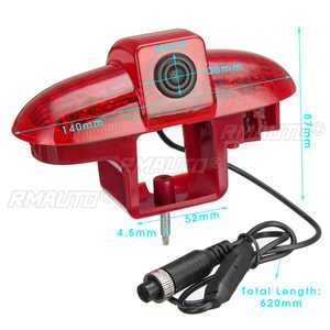 Cámara de Visión Trasera para Automóvil CCD HD, Luz de Freno LED de Marcha Atrás, Visión Nocturna para Renault Trafic 2001-2014 Trafic Vauxhall Vivaro - Product Image 6