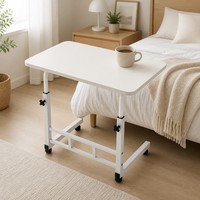 Bureau d'ordinateur de lit fiable et durable avec une grande surface pour diverses tailles d'ordinateurs portables, idéal pour les petits appartements, les hôpitaux et les voyages