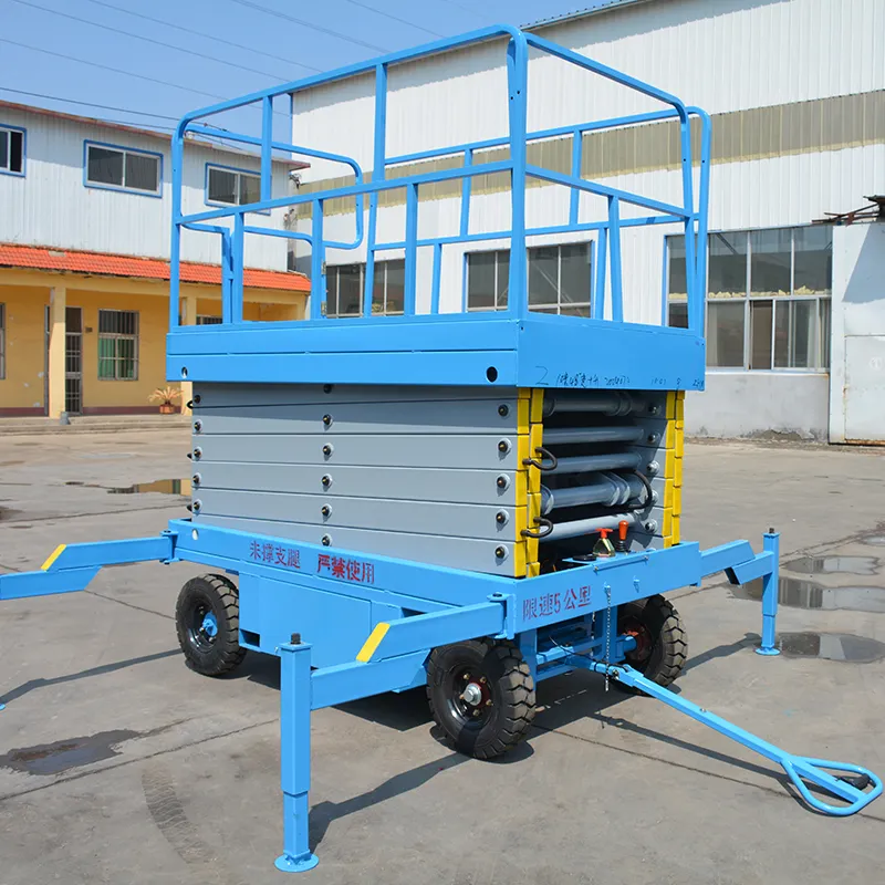 SCISSOR LIFT    self propelled Professional electric scissor lift 8 m 10 m 12 m aerial work platform for platform working lift