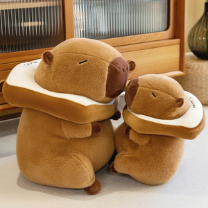 ตุ๊กตาคาปิบาร่ากษัตริย์น่ารักแบบกำหนดเอง ตุ๊กตาหมูนุ่มพิเศษสำหรับเล่นเป็นของเล่นและหมอน ตุ๊กตาคาปิบาร่าน่าเกลียดและตุ๊กตาหนูตะเภาแบบน่าเกลียด - Product Image 4