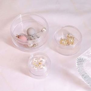 Wholesale Mini <b>Small</b> Clear Plastic <b>Storage</b> Box With <b>Lid</b> Multifunctional Jewelry Bead Necklace Organizer <b>Boxes</b> Custom Logo - Product Image 4