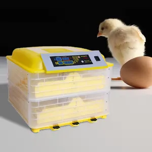 新しいデザインの中国のインテリジェント128卵インキュベーター孵化卵100卵インキュベーター