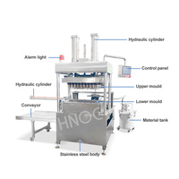 HNOC Machine à cornets à pizza professionnelle Machine à cornets de sucre en gaufrettes Machine à cônes de crème glacée pour biscuits