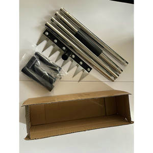 Autre râteau de jardin à 14 dents, tête en acier, outil agricole pour retourner la terre et désherber, usage domestique - Product Image 5