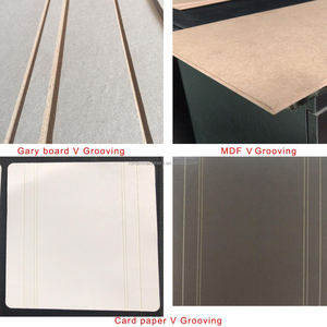 Machine de rainurage automatique du panneau V gris de carton pour la fabrication de boîte-cadeau - Product Image 2