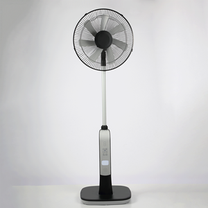 Ventilateur sur pied électrique domestique grande capacité 16 pouces, batterie au lithium, recharge solaire DC, musique numérique, ventilateurs <span class=keywords><strong>tour</strong></span> sur pied – Offre Spéciale - Product Image 4